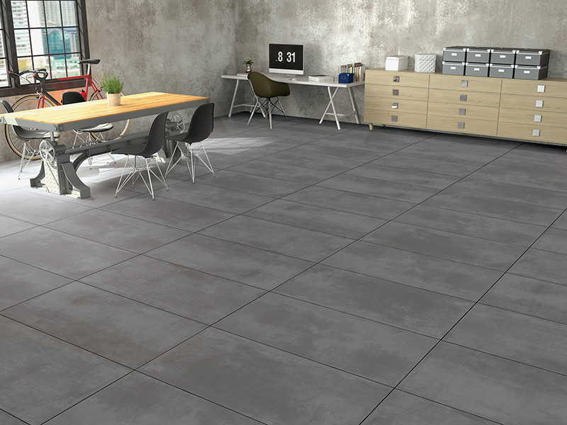 Concrete Tile Home Flooring