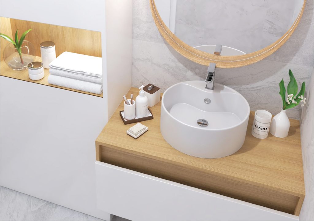 Small Bathroom Console Basin