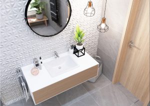 Wall-Mounted Vanity Basins