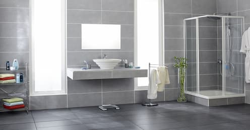 Consider Homogeneous Tiles For Your Bathroom 496X258