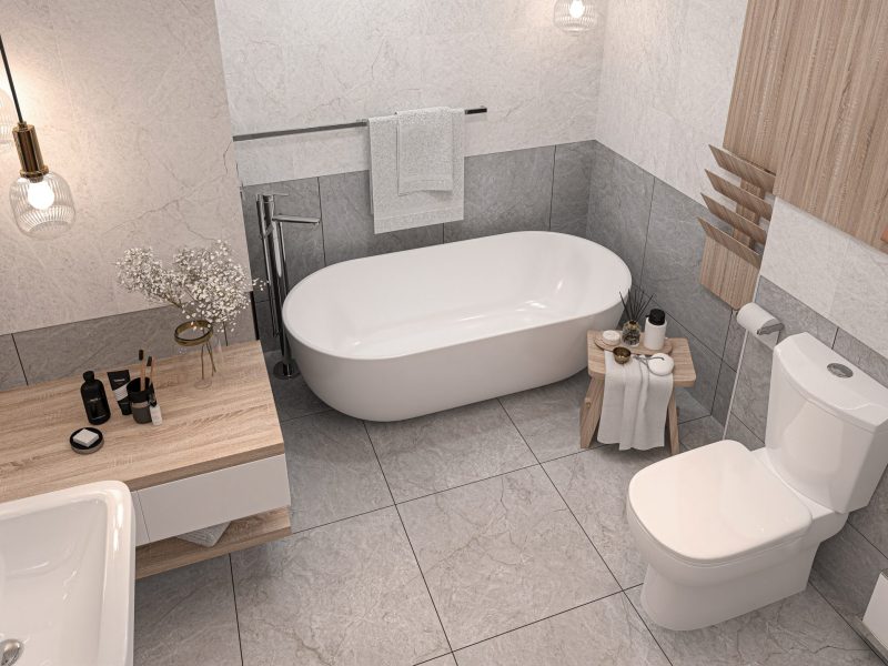 PRC03 Grey-Bathroom